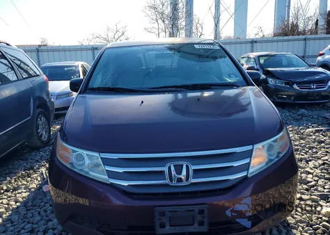 2013 Honda Odyssey Ex из США, поврежденный, VIN 5FNRL5H41DB082461